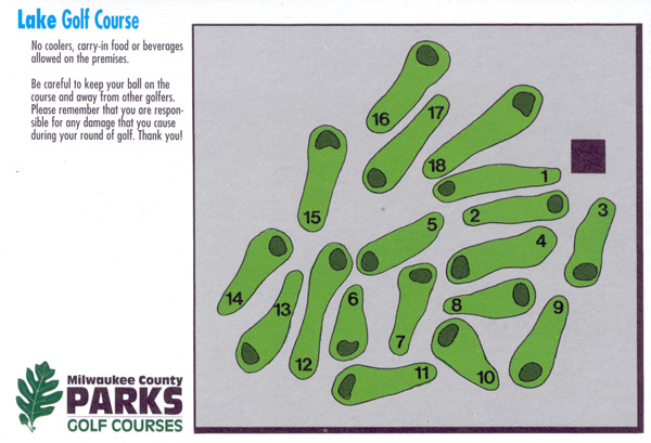 Score Card - Holes