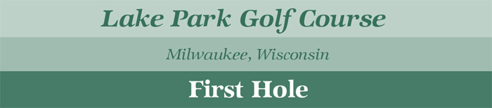 Lake Park Golf Course - 1st Hole
