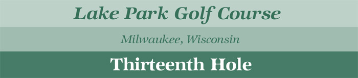 Lake Park Golf Course - 13th Hole