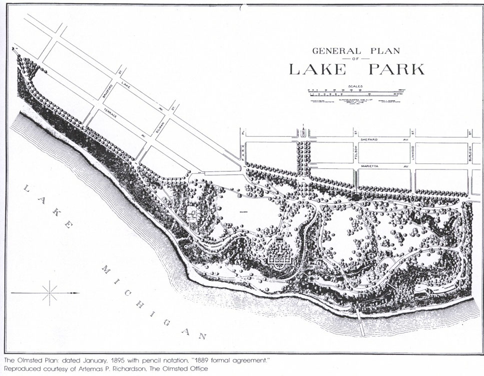 General Plan of Lake Park